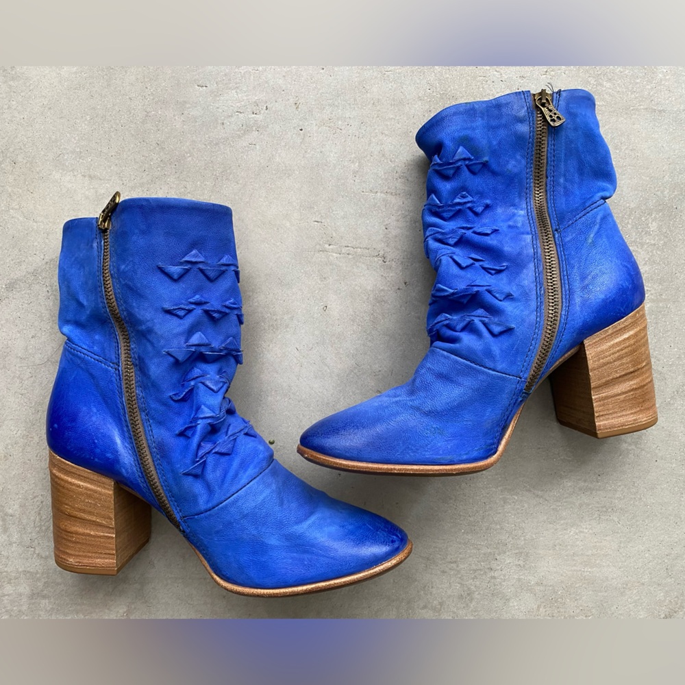 π A.S.98 Blue Boots - Picture 2 of 16